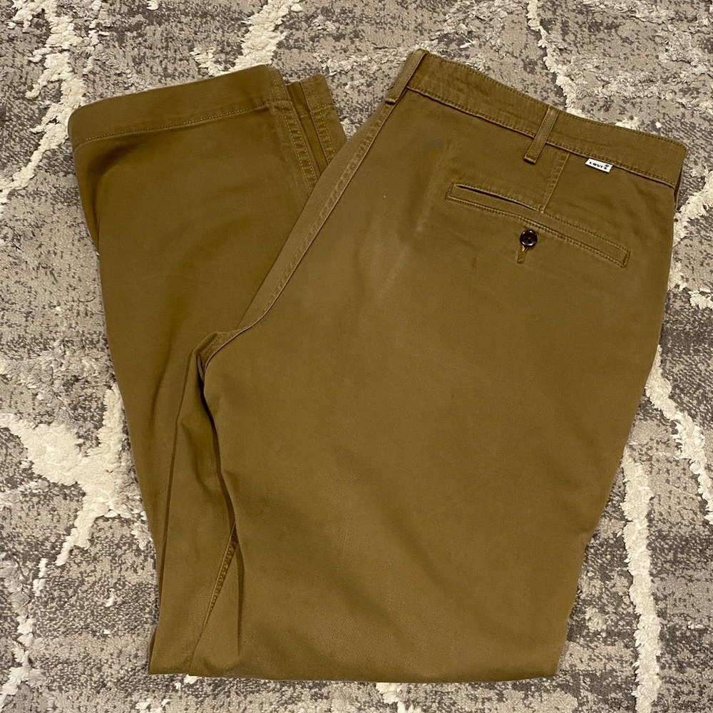 Levi's Olive Green Chino Pants